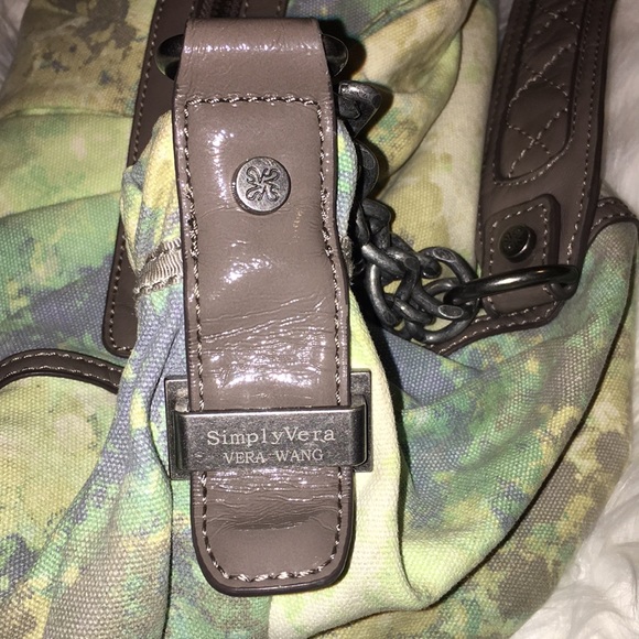 NWOT Simply Vera Wang Canvas Bag - Picture 4 of 8